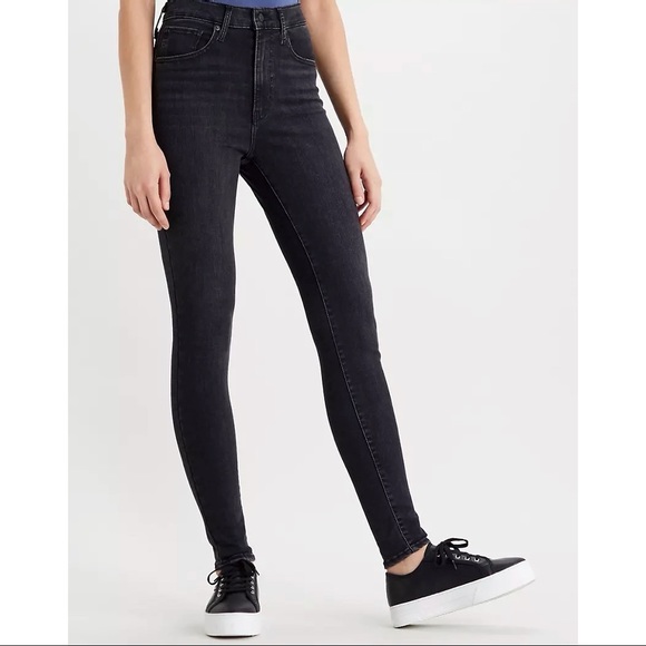 Levi's Denim - LEVI’s Mile High Super Skinny Black Sz 30